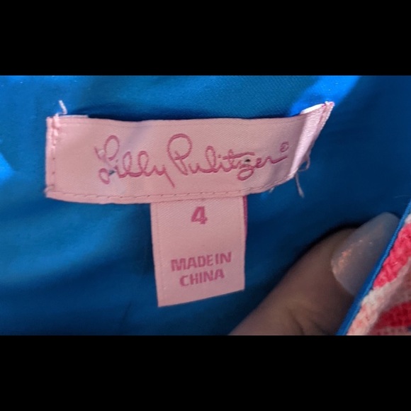 Lilly Pulitzer Lucky Charm Nienie Shift - Picture 3 of 3